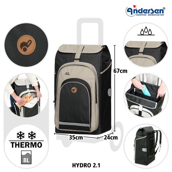 Royal Shopper® Hydro 2.1 schwarz