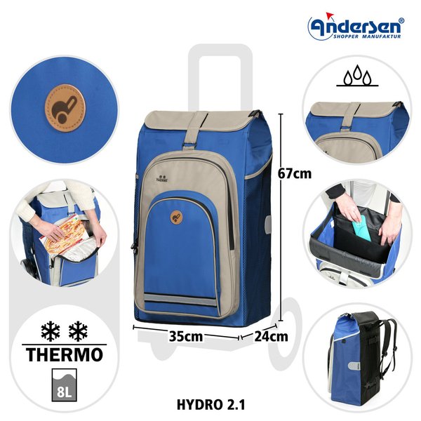 Royal Shopper® Hydro 2.1 blau